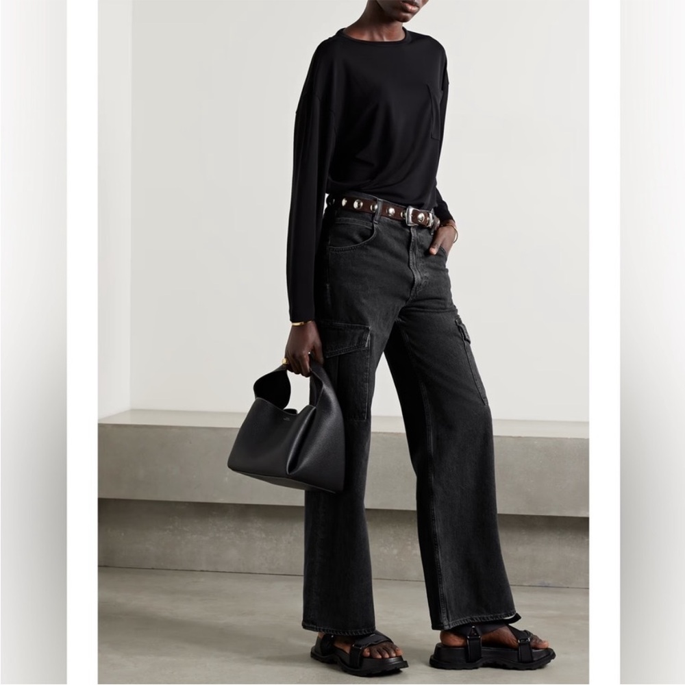 ▪️AGOLDE Minka Cargo Wide Leg Pants, Spider